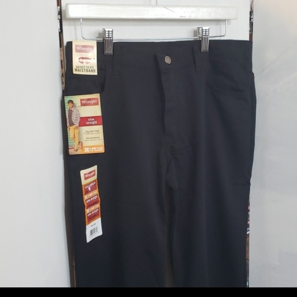 Wrangler Nwt* boys slim straight pants - Picture 2 of 4
